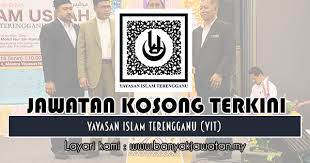 Portal kerja kosong kerajaan ingin berkongsi maklumat peluang pekerjaan yang kini dibuka di majlis. Jawatan Kosong Di Yayasan Islam Terengganu Yit 2 Disember 2018 Kerja Kosong 2021 Jawatan Kosong Kerajaan 2021