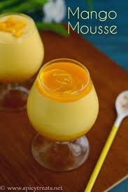 Mango Mousse Recipe Mousse Recipes Easy Mango Dessert Recipes Mango Mousse