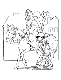Kleurplaat van een paard printen leuk voor kids. Kleurplaten Van Paarden Met Ruiter
