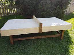 The way to achieve this height is to cut two of the. Diy Ping Pong Table 10 Steps With Pictures Instructables