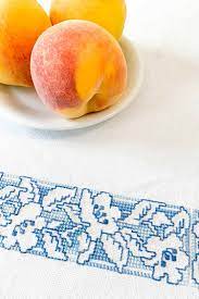 This border is breathtaking and intricate. How To Make A Linen Table Cloth Fit For Your Table Instructions Tips For Customizing A Cross Stitch Table Cloth