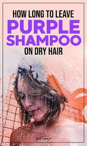 Why You Should Never Use Purple Shampoo On Dry Hair And The Best Products To Keep Your Blonde Hair Shiny Sleek Purple Shampoo Purple Shampoo For Blondes Dry Shampoo Hairstyles