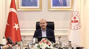 İçişleri bakanlığı ankara, çankaya ilçesinde devlet kurumu, bakanlık, bakanlıklar, devlet kurumu. Icisleri Bakani Soylu Emniyet Mudurleriyle Video Konferansla Gorustu