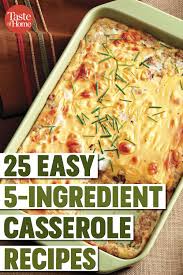 29 Easy 5 Ingredient Casserole Recipes Easy Casserole Recipes Easy Soup Recipes Healthy Recipes