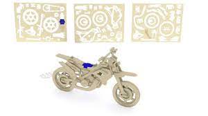 P022 Woodcraft Cross Country Motorbike By Quay Youtube