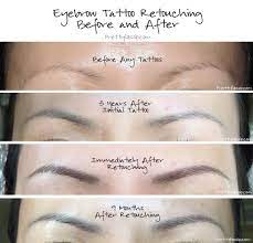What is permanent makeup eyebrow? I Tattooed My Eyebrows Again Before And After Eyebrow Tattoo Eyebrows Retouching