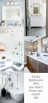 For many, the bathroom is the only room where real alone time can happen. 5 Easy Diy Bathroom Upgrades That Will Surprise You Modernize