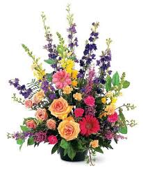All sympathy for the funeral for the memorial service for the home. Hues Of Hope Sympathy Flowers Funeral Flowers Funeral Floral