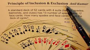 Since there are 26 red cards in the deck, then p(a) = 26/52. How Many Spades And Face Cards In Deck Principle Of Inclusion And Exclusion Youtube