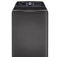 GE Profile 5.3 Cu. Ft. Top Load Washer with Agitator in Diamond Gray