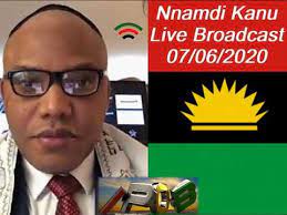 Nnamdi kanu live broadcast today. Nnamdi Kanu Live Broadcast 07 06 2020 Youtube