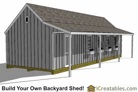 8x16, 10x16, 10x20, 12x16, 12x20, 12x24, 12x32, 12x36, 12x40, 14x32, 14x36, 14x40. 14x40 Cape Cod Shed With Porch Plans Icreatables