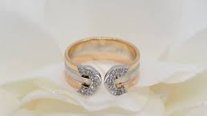 Bague cartier trinity 3 ors 18 carats et 15 diamants﻿. Bague Cartier Double C Serties De Diamants En Vente A Marseille Ref 30196 Rachat De Bijoux Et Or Marseille Bijouterie L Aurore
