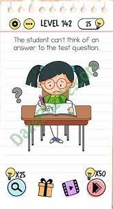 Klik burung di tengah yang tidak memiliki. Brain Test Level 142 The Student Can T Think Of An Answer Daze Puzzle