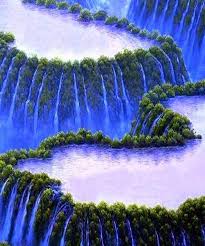 Maybe you would like to learn more about one of these? Stunning Blue Waterfall Dreamy Nature Beautiful Waterfalls Beautiful Nature Amazing Nature