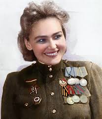 Ảnh màu đẹp về các anh hùng Liên Xô thời Thế chiến 2