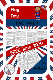 Free Flag Day Fact Pack In 2020 Flag Day Facts Free Homeschool Resources Kids Learning Activities