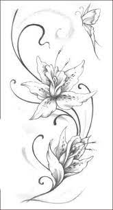 Di solito chi sceglie di farsi tatuare un fiore lo fa proprio per via del colore. Tatuaggi Con Fiori Tanti Disegni Floreali Per Il Tuo Corpo Flower Drawing Flower Sketches Flower Tattoo Designs
