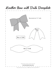 ✓ free for commercial use ✓ high quality images. Free No Sew Leather Or Felt Bow Template Download At Www Rsherwooddesign Com Moldes De Lacos Arco De Couro Lacos De Feltro