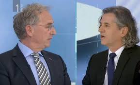 Robert Golob v oddaji Tarča povozil ...
