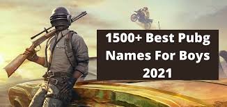 On this page you can generate a name for five or create a nickname with letters fi. Pubg Names For Boys 2022 15000 Cool Clan Crew Stylish Names