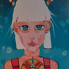 Hello Spring, Painting by Magdalena Macniallais