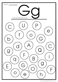 letter g worksheets flash cards coloring pages