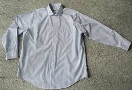 Joseph Abboud Mens No Wrinkles Dress Shirt 17 35 White