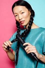 How To Get Bedhead Waves Curls With Straightener Curl Hair With Straightener Hair Hacks