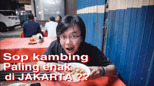Jenis masakan berkuah ini dibuat menggunakan bahan berupa kambing, seledri, tomat. Sop Kambing Kaki Lima Paling Enak Banget Youtube