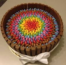 Rainbow Cake Gateau Multicolore Idee Gateau Ganache Montee Chocolat