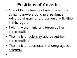 Verb phrase modifiers are constituents of the verb phrase. Adverbs Are Words That Modify A Verb He