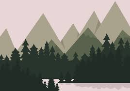 Mountain Lake Landscape Download Free Vectors Clipart Graphics Vector Art
