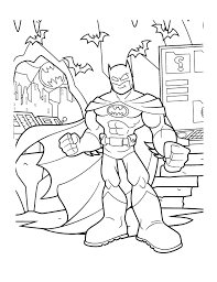 Retrouvez le super héro spiderman grâce à ces dessins à colorier. Coloriage De Batman A Telecharger Coloriage Batman Coloriages Pour Enfants