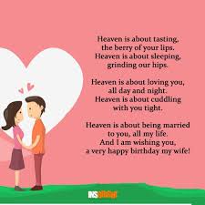Romantic Happy Birthday Poems For Wife With Love From Husband Birthday Quotes For Daughter Wife Birthday Quotes Happy Birthday Wife Quotes