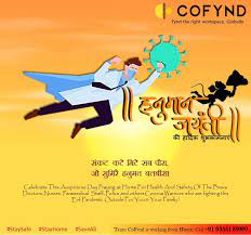 Happy Hanuman Jayanti From Team Cofynd Happy Hanuman Jayanti Hanuman Jayanti Hanuman