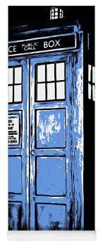 Each gym mat includes a black carrying bag with an adjustable shoulder strap. Doctor Who Yoga Mats Fine Art America