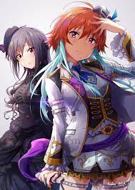 二宮飛鳥 神崎蘭子 アイドルマスターシンデレラガールズ アニメの女の子 二宮飛鳥 アニメイラスト