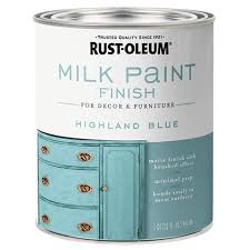 milk paint finish rust oleum