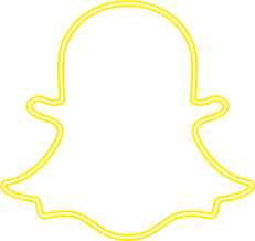 Customize your home screen with these neon icons; Download Snapchat Logo Neon Png Free Png Images Toppng