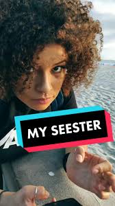 I love her @lexxmirandaa #siblingcheck #beach #salty #california #fyp