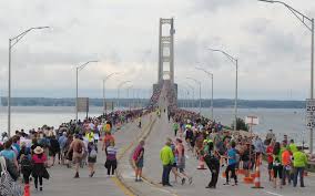 A kp of 5 or above will usually bring the lights to the mackinaw area, but it's not out of the question to see the lights out when the kp is at a 4. Planning Ahead For The 62nd Annual Labor Day Mackinac Bridge Walk Monday September 2 2019 Mackinaw City