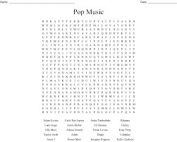 For further information on the names included on the list. Famous Singers Word Search Wordmint