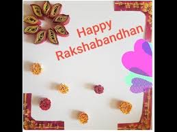 Now with the help of the fabric glue attach the kundan beads piece to the circular paper quill. How To Make Rakshabandhan Card At Home Rakshabandhan 2019 Diy Rakhi Card Card Craft Rakhi Cards Simple Cards
