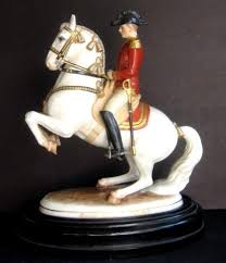 Augarten Porcelain Levade Horse Figurine French Antiques Animal Figurines