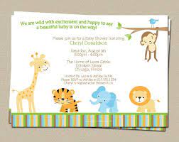 Safari Jungle Theme Baby Shower Invitations Invitesbab Safari Baby Shower Invitations Jungle Safari Baby Shower Invitation Baby Shower Invitations Safari Theme