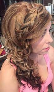 Create a bohemian style with cornrows on the front half of the head in either a tribal style or any look that you're feeling. 45 Side Hairstyles For Prom To Please Any Taste