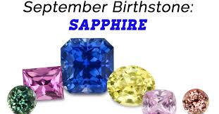 September Birthstone Sapphire September Birthstone Color September Birthstone Birthstones