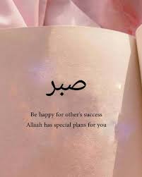 Be happy with what you have. Be Happy For Other S Success Allah Has A Special Plan For You Islamtics