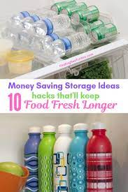 How to safely handle food to prevent foodborne illness, the types of containers you use, and how long foods normally last in the fridge or freezer. 10 Mind Blowing Refrigerator Organization Hacks
